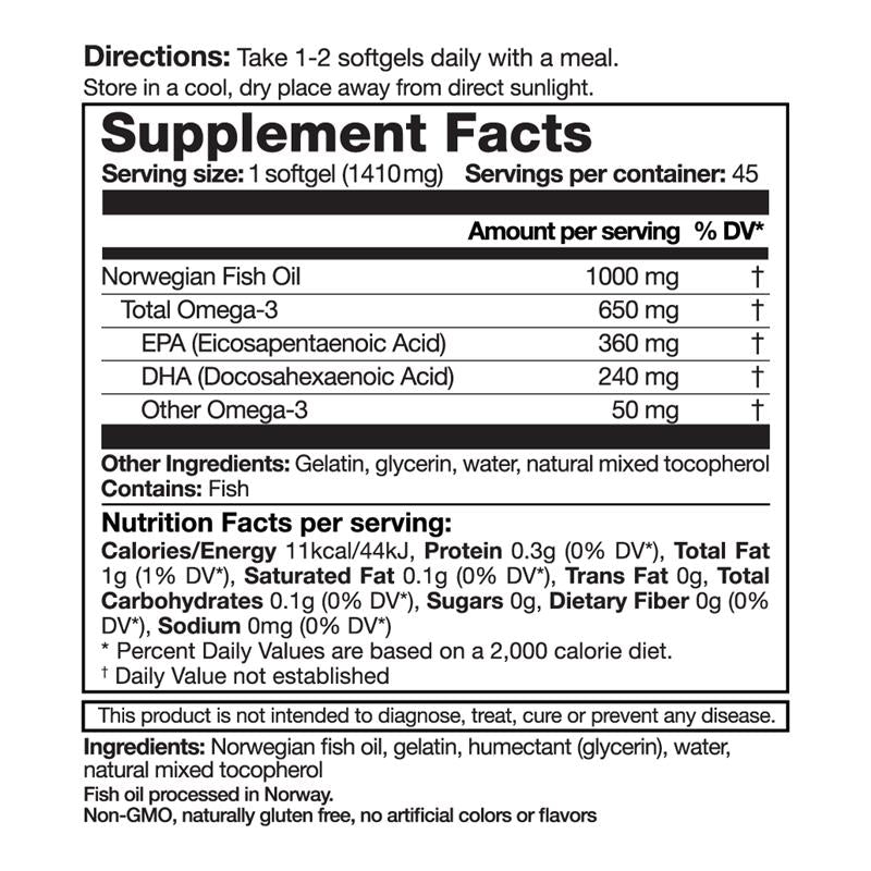 Deep Sea Fish Oil