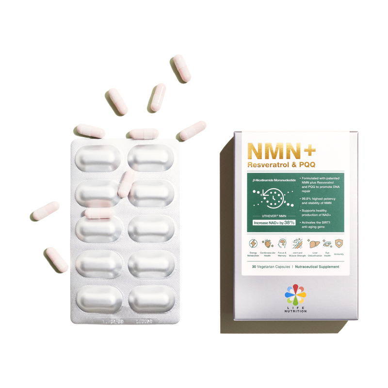 NMN+ Resveratrol & PQQ