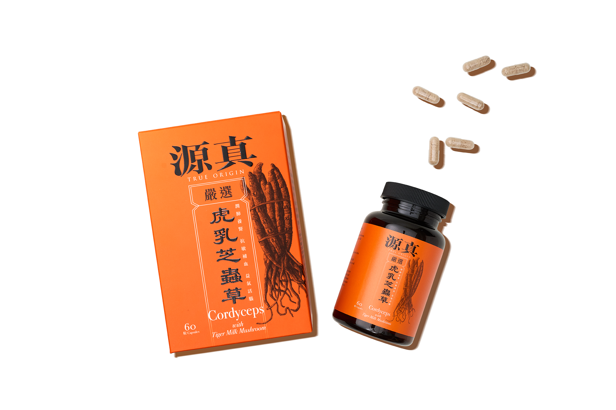 Cordyceps with Tiger Milk Mushroom