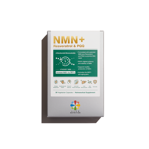 NMN+ Resveratrol & PQQ – Life Nutrition