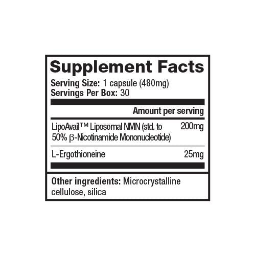 NMN+EGT LIPOSOMAL