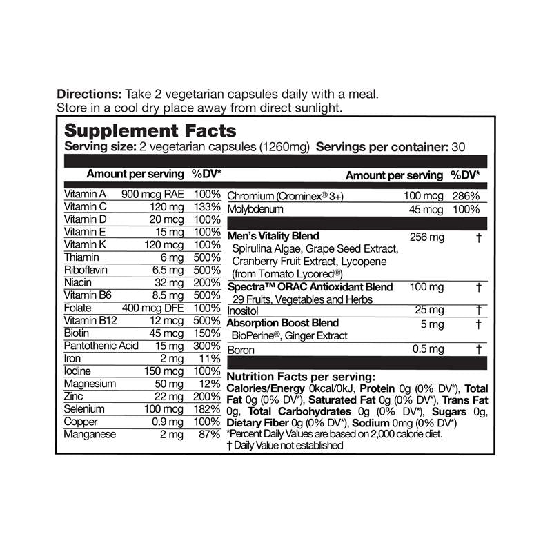 Men's Everyday Complete Multivitamins